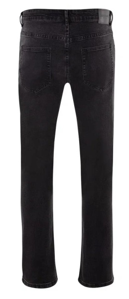 Джинсы прямого кроя мужские / Темно-серый / 56