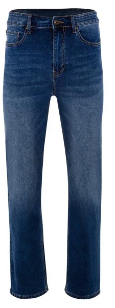 Джинсы прямого кроя мужские / Синий / 56