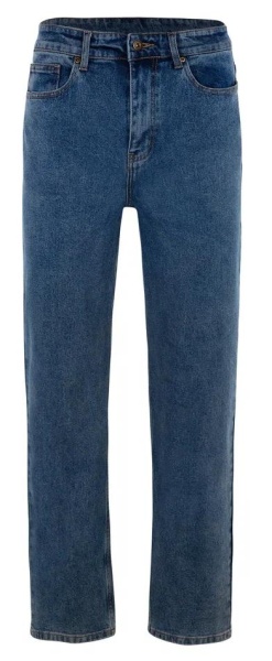 Джинсы прямого кроя мужские / Синий / 56