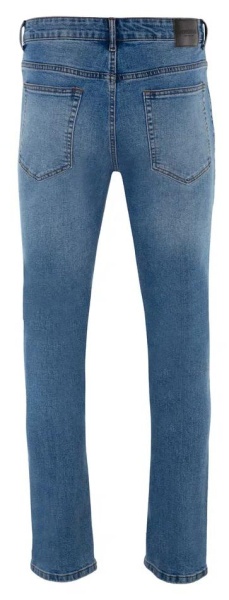 Джинсы зауженные мужские / Голубой / 48