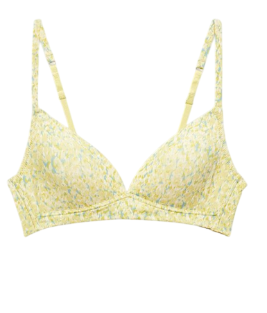 Бюстгальтер купальный с логотипом / Зеленый / 80C