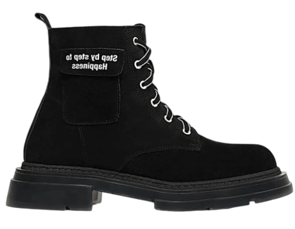 Ботинки повседневные женские / Черный / 38