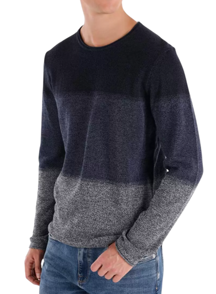 Джемпер с принтом мужской / Синий / 48 Джемпер с принтом мужской / Синий / 48