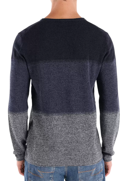 Джемпер с принтом мужской / Синий / 48 Джемпер с принтом мужской / Синий / 48