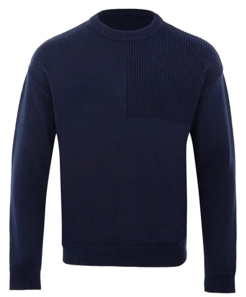 Пуловер прямого кроя мужской / Тёмно-синий / 52 Пуловер прямого кроя мужской / Тёмно-синий / 52