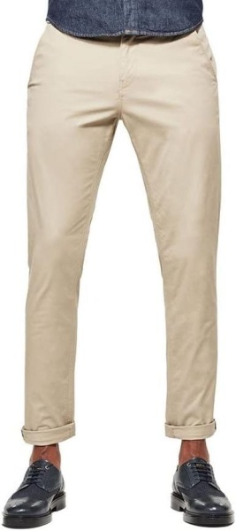 Брюки зауженные мужские / Бежевый / 42 Брюки зауженные мужские / Бежевый / 42