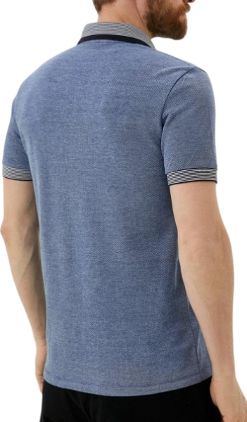 Поло с логотипом мужское / Синий / 46 Поло с логотипом мужское / Синий / 46