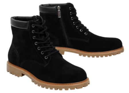 Ботинки из кожи мужские / Черный / 40 Ботинки из кожи мужские / Черный / 40