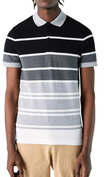 Поло из хлопка с принтом мужское / Черный / 48 Поло из хлопка с принтом мужское / Черный / 48