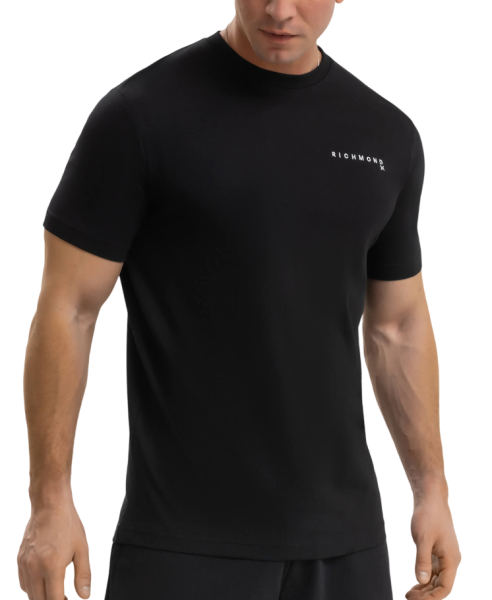 Футболка хлопковая мужская / Черный / 46 Футболка хлопковая мужская / Черный / 46