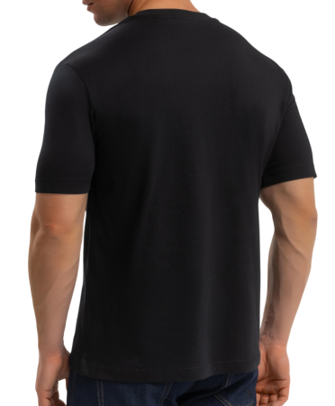 Футболка хлопковая мужская / Черный / 54 Футболка хлопковая мужская / Черный / 54