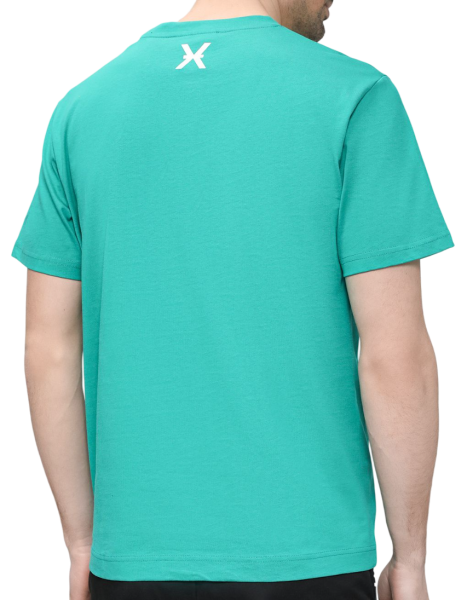 Футболка хлопковая мужская / Зеленый / 46 Футболка хлопковая мужская / Зеленый / 46