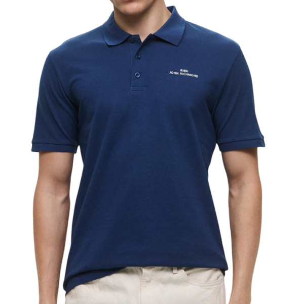 Поло хлопковое мужское / Голубой / 54 Поло хлопковое мужское / Голубой / 54