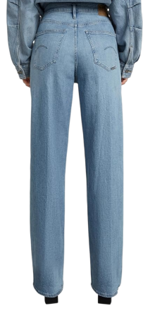 Джинсы прямого кроя женские / Голубой / 44 Джинсы прямого кроя женские / Голубой / 44