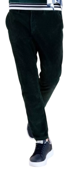 Брюки зауженные мужские / Тёмно-зелёный / 54 Брюки зауженные мужские / Тёмно-зелёный / 54