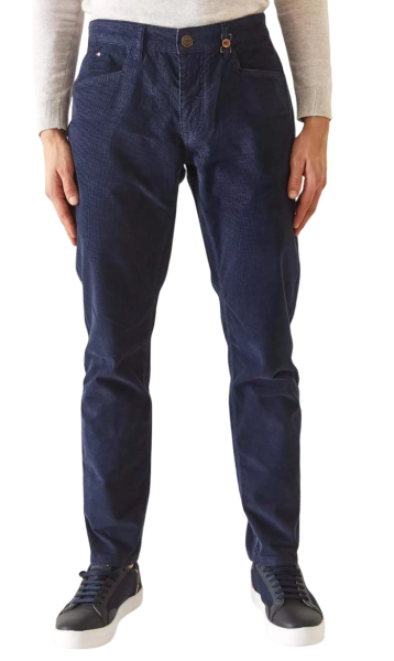 Брюки зауженные мужские / Тёмно-синий / 58 Брюки зауженные мужские / Тёмно-синий / 58