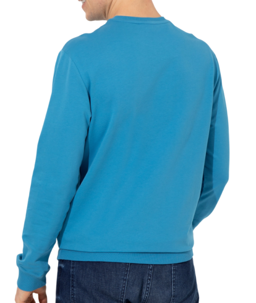 Свитшот с принтом мужской / Голубой / 44 Свитшот с принтом мужской / Голубой / 44