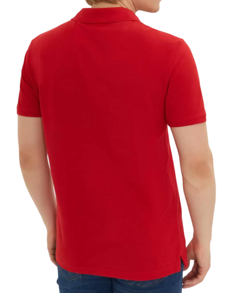 Поло хлопковое мужское / Красный / 46 Поло хлопковое мужское / Красный / 46