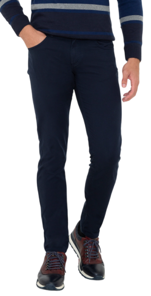 Брюки зауженные мужские / Тёмно-синий / 46 Брюки зауженные мужские / Тёмно-синий / 46