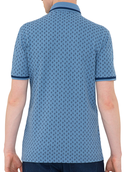 Поло хлопковое мужское / Тёмно-синий / 46 Поло хлопковое мужское / Тёмно-синий / 46