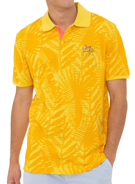 Поло хлопковое мужское / Желтый / 46 Поло хлопковое мужское / Желтый / 46