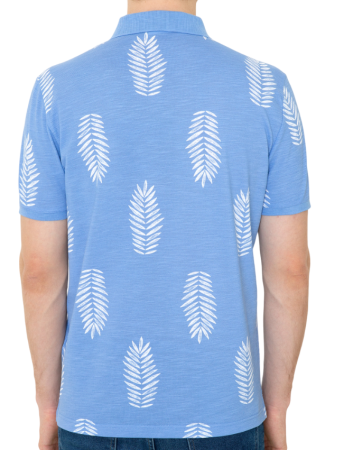 Поло хлопковое мужское / Синий / 46 Поло хлопковое мужское / Синий / 46