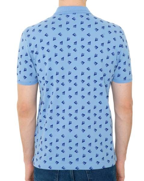 Поло хлопковое мужское / Синий / 46 Поло хлопковое мужское / Синий / 46