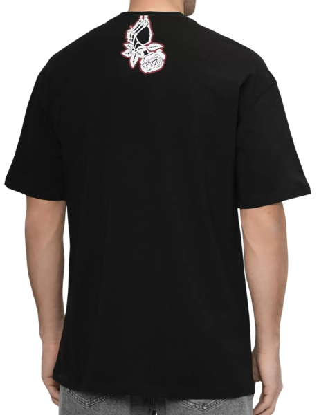 Футболка с принтом мужская / Черный / 48 Футболка с принтом мужская / Черный / 48