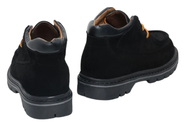 Ботинки кожаные женские / Черный / 37