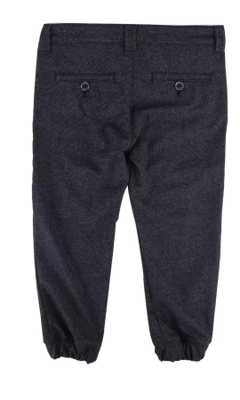Брюки с логотипом для мальчика / Тёмно-синий / 140 Брюки с логотипом для мальчика / Тёмно-синий / 140