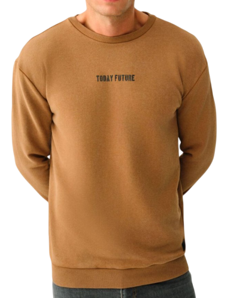 Свитшот с принтом мужской / Оранжевый / 52 Свитшот с принтом мужской / Оранжевый / 52