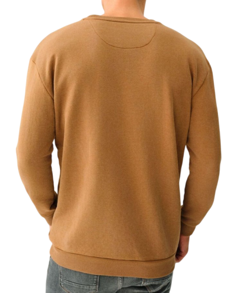 Свитшот с принтом мужской / Оранжевый / 52 Свитшот с принтом мужской / Оранжевый / 52