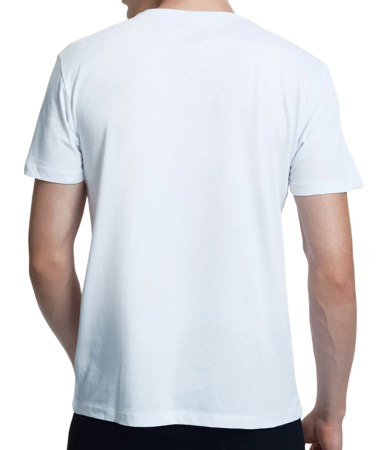 Футболка с принтом мужская / Белый / 52 Футболка с принтом мужская / Белый / 52