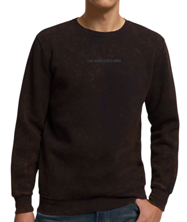 Свитшот с принтом мужской / Черный / 52 Свитшот с принтом мужской / Черный / 52