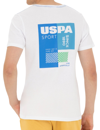 Футболка хлопковая мужская / Белый / 48 Футболка хлопковая мужская / Белый / 48