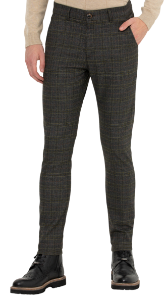 Брюки зауженные мужские / Коричневый / 56 Брюки зауженные мужские / Коричневый / 56