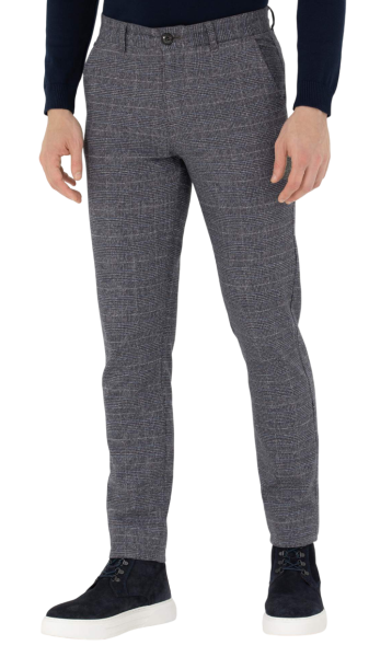 Брюки зауженные мужские / Тёмно-синий / 44 Брюки зауженные мужские / Тёмно-синий / 44