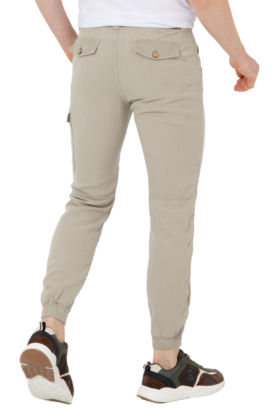 Брюки зауженные мужские / Бежевый / 44 Брюки зауженные мужские / Бежевый / 44