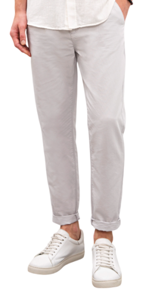 Брюки зауженные мужские / Светло-серый / 48 Брюки зауженные мужские / Светло-серый / 48