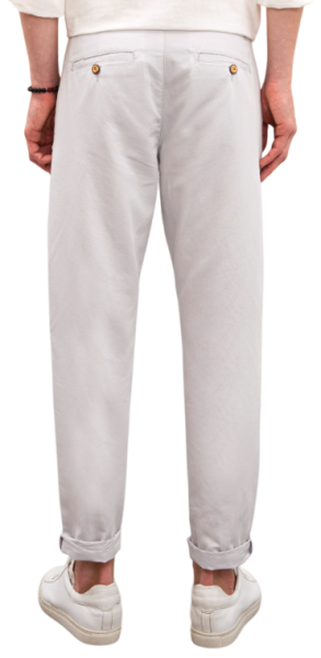Брюки зауженные мужские / Светло-серый / 48 Брюки зауженные мужские / Светло-серый / 48