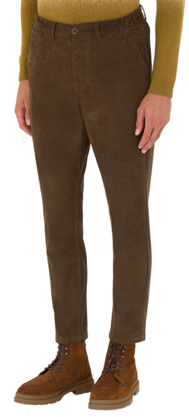 Брюки зауженные мужские / Коричневый / 50 Брюки зауженные мужские / Коричневый / 50