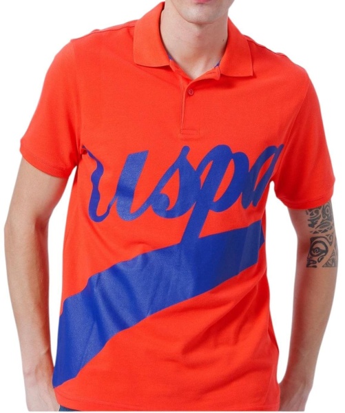 Поло хлопковое мужское / Коралловый / 48 Поло хлопковое мужское / Коралловый / 48