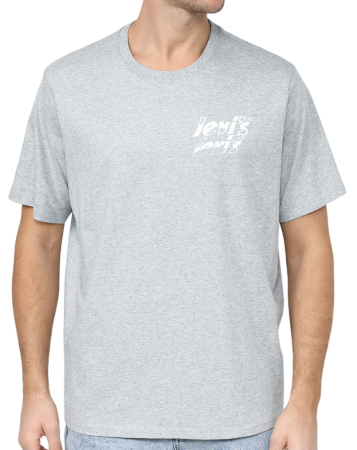 Футболка хлопковая мужская / Серый / 46 Футболка хлопковая мужская / Серый / 46