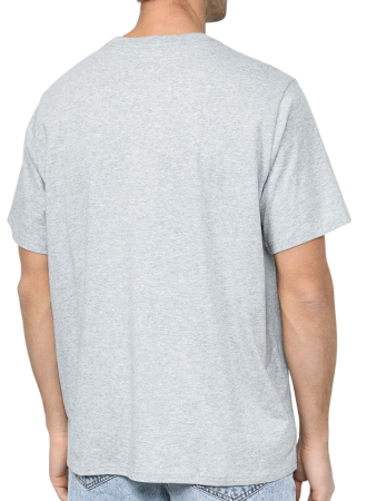 Футболка хлопковая мужская / Серый / 46 Футболка хлопковая мужская / Серый / 46