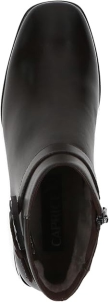 Ботинки из кожи женские / Темно-коричневый / 39