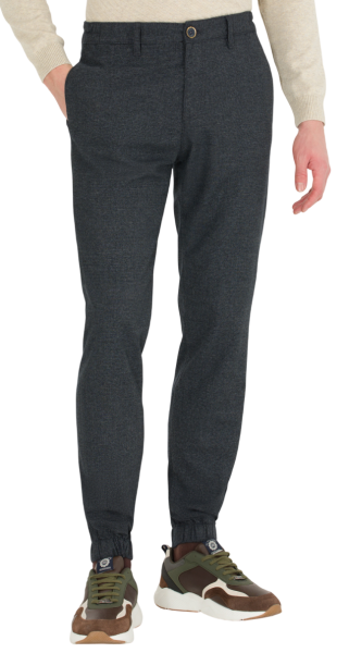 Брюки зауженные мужские / Тёмно-синий / 44 Брюки зауженные мужские / Тёмно-синий / 44