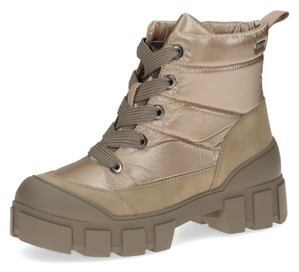 Ботинки комбинированные женские / Коричневый / 37