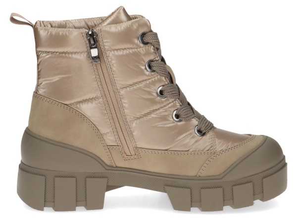 Ботинки комбинированные женские / Коричневый / 37