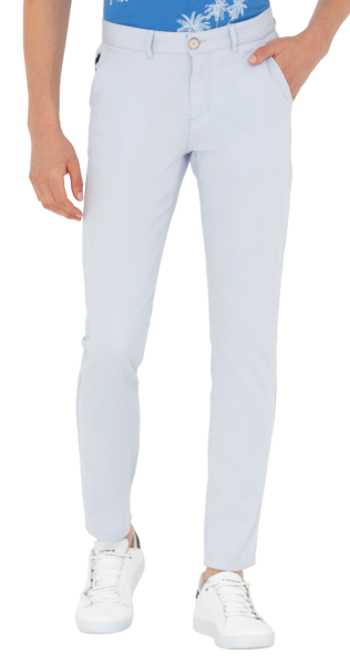 Брюки зауженные мужские / Голубой / 44 Брюки зауженные мужские / Голубой / 44