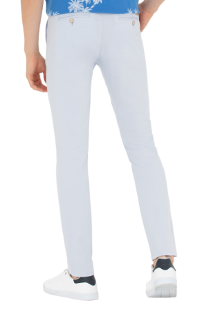 Брюки зауженные мужские / Голубой / 44